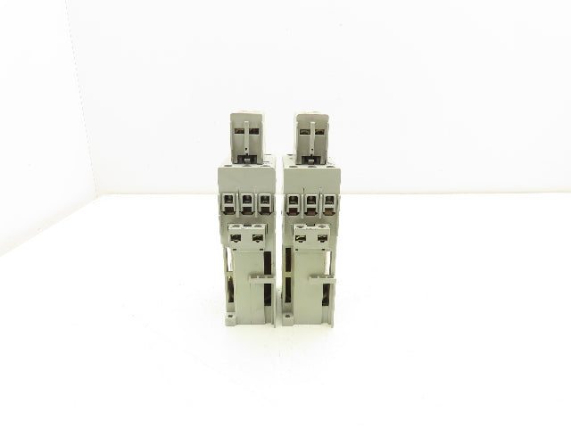 Allen Bradley 100-C30D*00 IEC Contactor 30A 3-Pole 600V 24VDC Coil Lot of 2