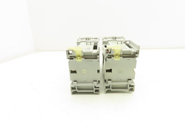 Allen Bradley 100-C30D*00 IEC Contactor 30A 3-Pole 600V 24VDC Coil Lot of 2