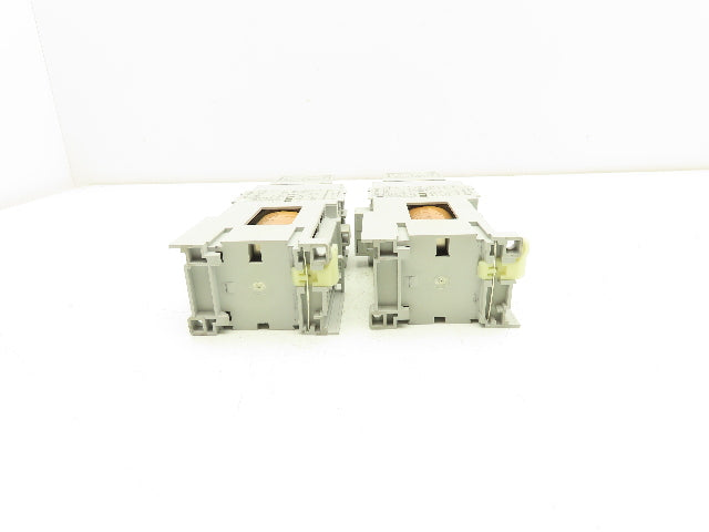 Allen Bradley 100-C30D*00 IEC Contactor 30A 3-Pole 600V 24VDC Coil Lot of 2