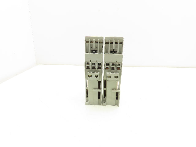 Allen Bradley 100-C30D*00 IEC Contactor 30A 3-Pole 600V 24VDC Coil Lot of 2
