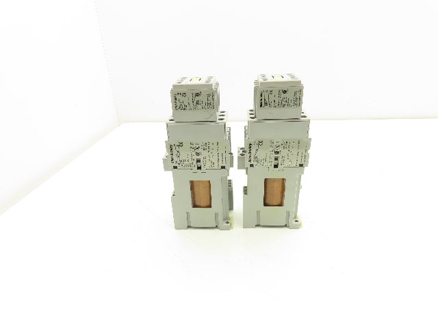 Allen Bradley 100-C30D*00 IEC Contactor 30A 3-Pole 600V 24VDC Coil Lot of 2