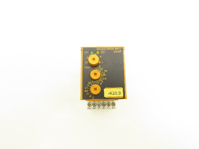 Selectron MFT U22P-US Multifunctional Time Delay Relay 12-240V