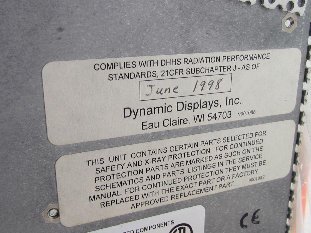 Dynamic Displays QES2014-116 14" Operator Interface Display
