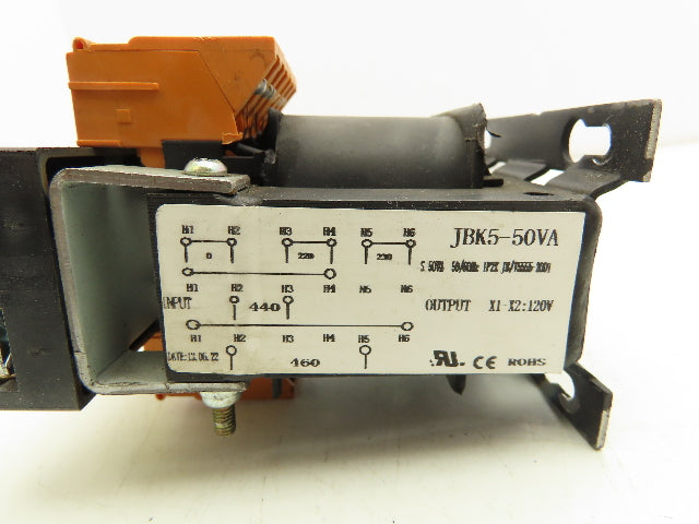 Juche JBK5-50VA Machine Tool Control Transformer 50VA 460V x 120V Output