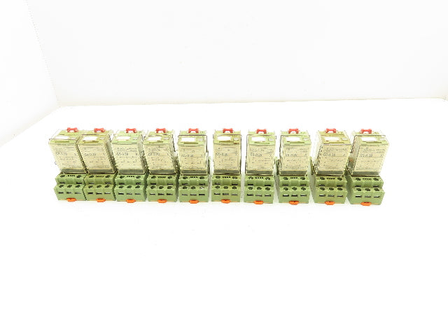 Releco Turck C5-A30 Power Relay 16A 120V 11-Pin Socket Lot of 10
