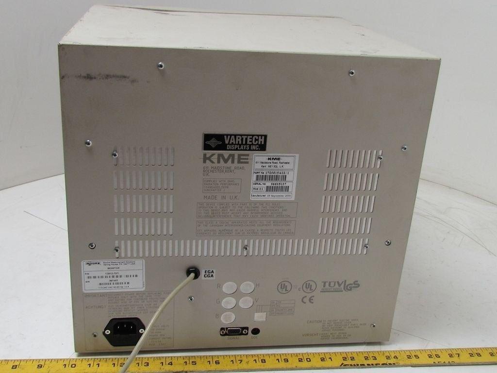 KME 01 17DM15A02/1 15" Industrial Color Monitor