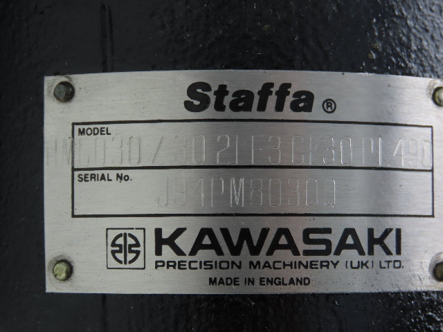 Kawasaki Staffa HM/C030/Z/30/21/F3/C1/30/PL490 Radial Piston Hydraulic Motor