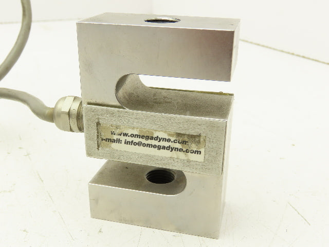 Omega LC101-1K Omegadyne Load Cell Strain Gauge Cell 1000lbs 30' Cable
