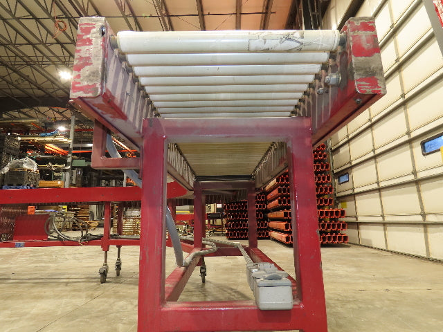 Accumulation Roller Conveyor 90° Curve RH 16"BF Variable Speed Drive 240V