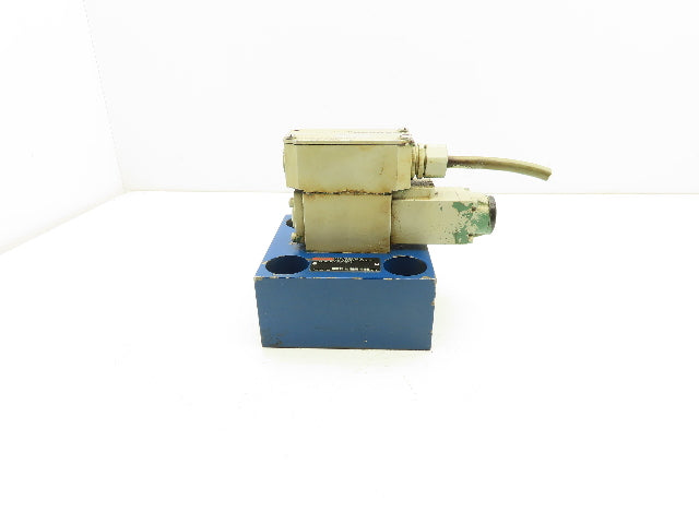 Rexroth LFA40 WEA-71/A12/12 Logic Cartridge Valve Solenoid Control Cover 120V