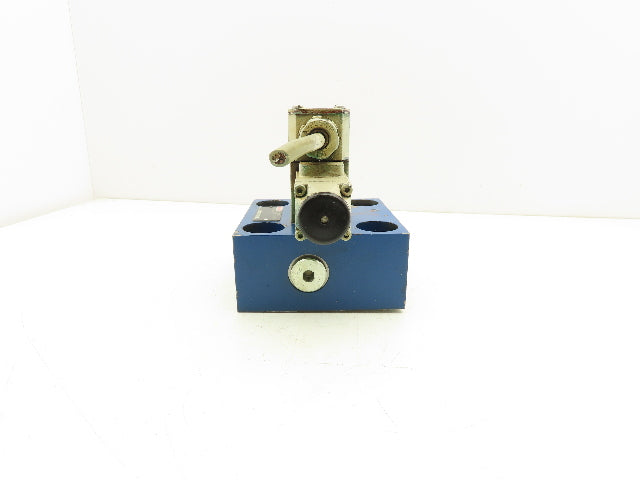Rexroth LFA40 WEA-71/A12/12 Logic Cartridge Valve Solenoid Control Cover 120V
