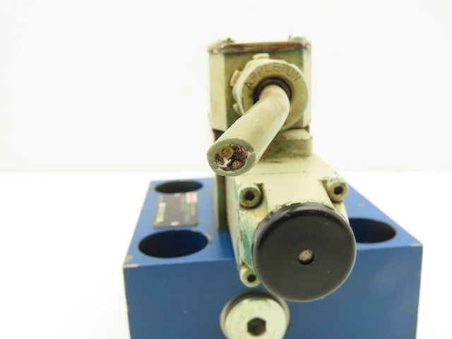 Rexroth LFA40 WEA-71/A12/12 Logic Cartridge Valve Solenoid Control Cover 120V