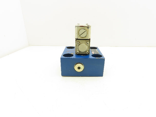 Rexroth LFA40 WEA-71/A12/12 Logic Cartridge Valve Solenoid Control Cover 120V