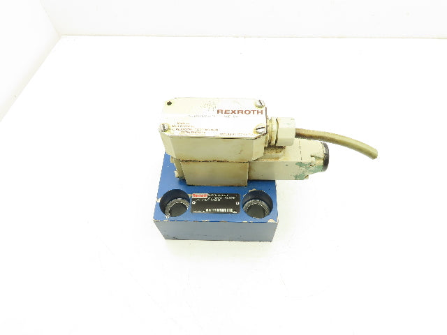Rexroth LFA40 WEA-71/A12/12 Logic Cartridge Valve Solenoid Control Cover 120V