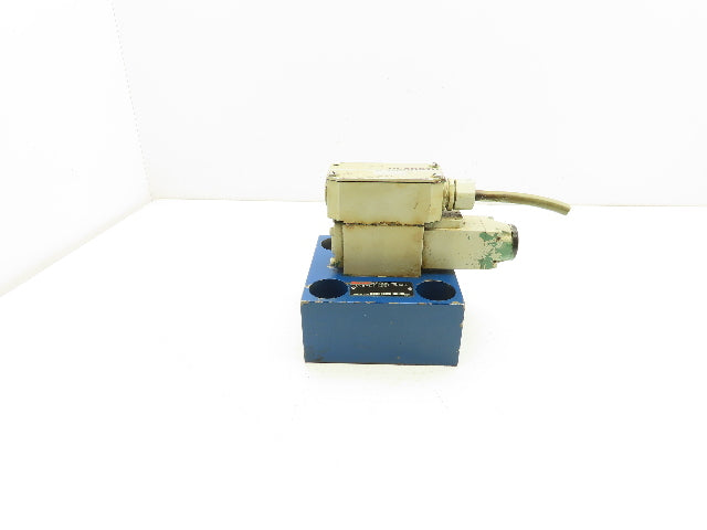 Rexroth LFA40 WEA-71/A12/12 Logic Cartridge Valve Solenoid Control Cover 120V