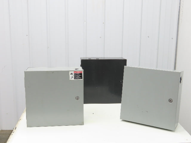 Hoffman A-16N16ALP Wall Mount Electrical Enclosure 16x16" NEMA Type 1 Lot of 3