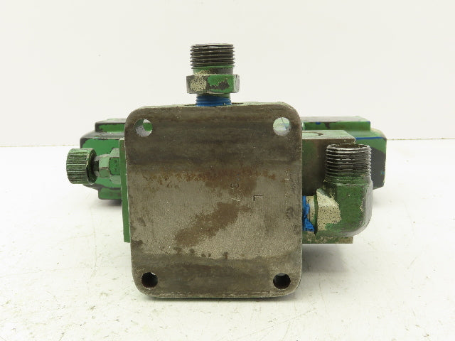 Vickers DG4S4 0133C WB 50 Directional Solenoid Valve Stack 120V