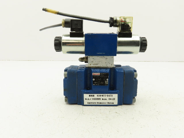 Rexroth 4WEH 10 E47/6EG24N9ETK4/B10 Directional Solenoid Valve 24VDC 4WE6J62