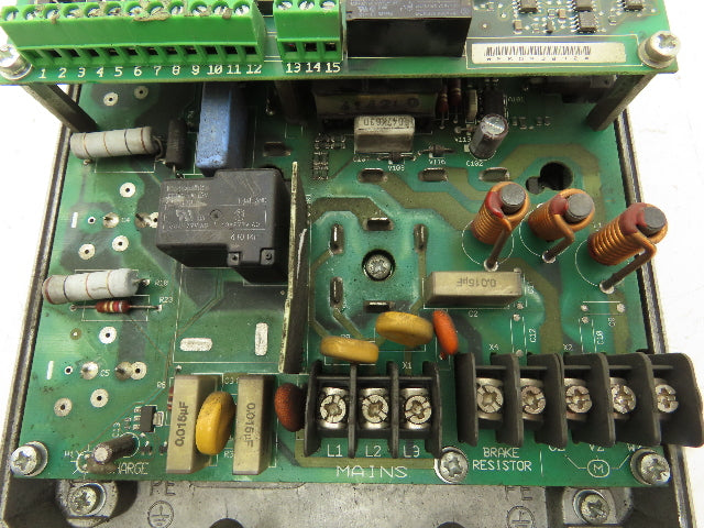 ABB ACS201-2P7-3-00-10 ACS 200 AC VFD Drive 480V 10A Broken Missing Cover