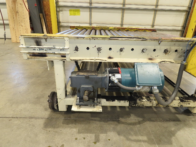 54" Pallet Conveyor 2.5" Roller 60"L 1Hp 460V Chain Drive 60 FPM
