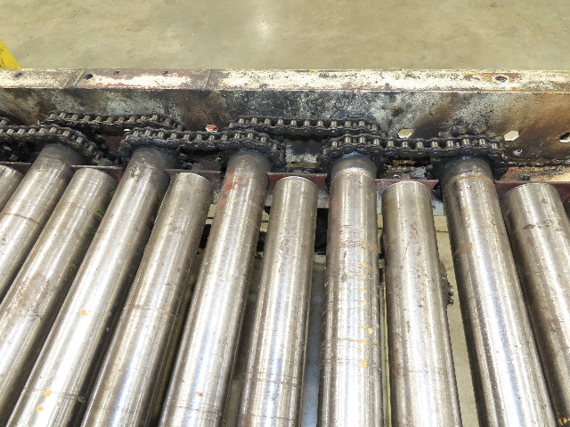 54" Pallet Conveyor 2.5" Roller 60"L 1Hp 460V Chain Drive 60 FPM
