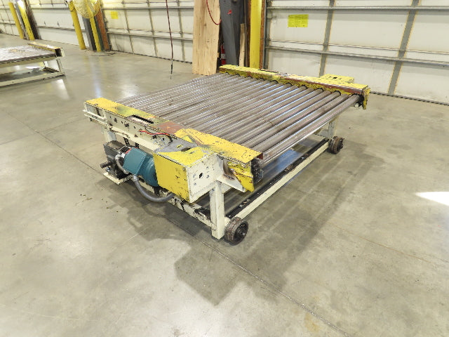 54" Pallet Conveyor 2.5" Roller 60"L 1Hp 460V Chain Drive 60 FPM