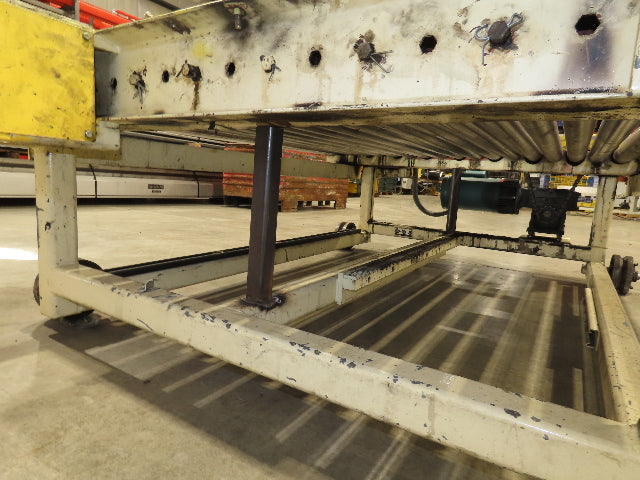 54" Pallet Conveyor 2.5" Roller 60"L 1Hp 460V Chain Drive 60 FPM