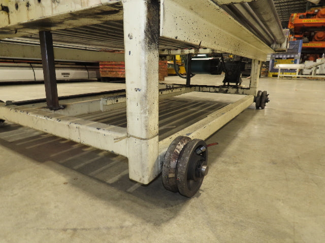 54" Pallet Conveyor 2.5" Roller 60"L 1Hp 460V Chain Drive 60 FPM