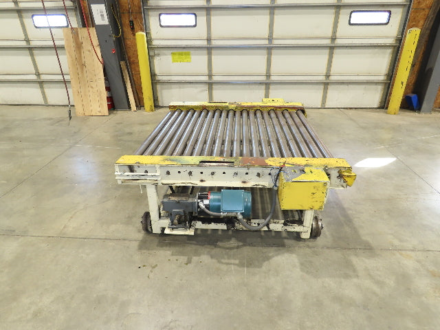 54" Pallet Conveyor 2.5" Roller 60"L 1Hp 460V Chain Drive 60 FPM