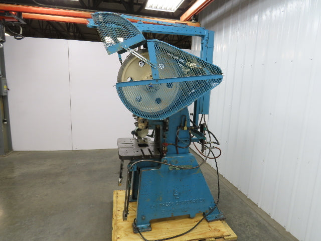 L&J No 18 Mechanical OBI Punch Press 18 Ton 2" Stroke 6" Throat 1.5Hp 3Ph