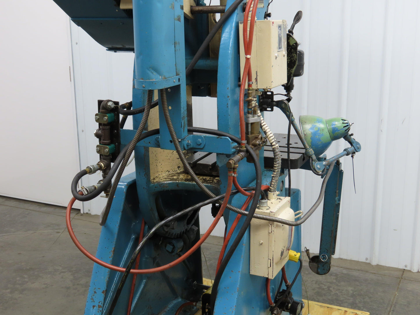 L&J No 18 Mechanical OBI Punch Press 18 Ton 2" Stroke 6" Throat 1.5Hp 3Ph