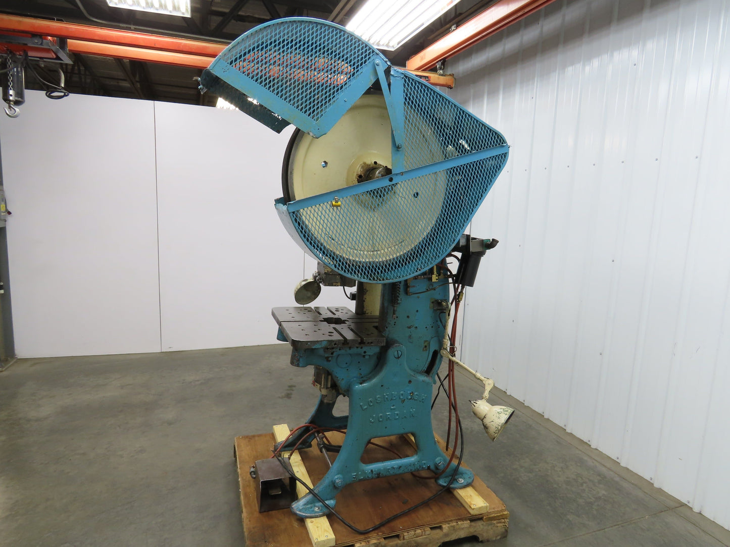 L&J No 3 Mechanical OBI Punch Press 22 Ton 1-3/8" Stroke 63/4" Throat 2Hp 3Ph