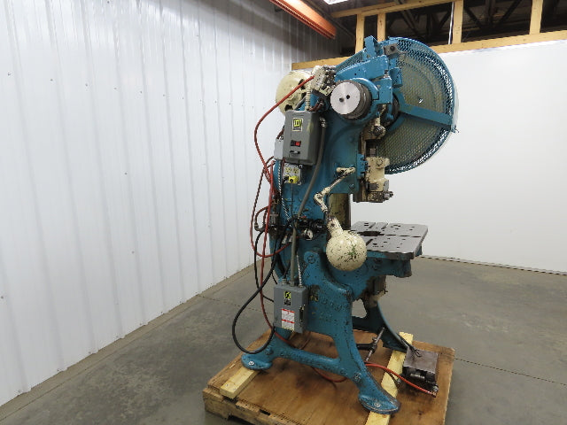 L&J No 3 Mechanical OBI Punch Press 22 Ton 1-3/8" Stroke 63/4" Throat 2Hp 3Ph