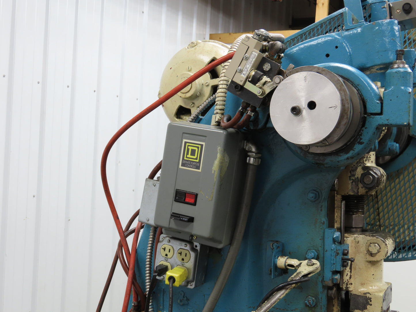 L&J No 3 Mechanical OBI Punch Press 22 Ton 1-3/8" Stroke 63/4" Throat 2Hp 3Ph