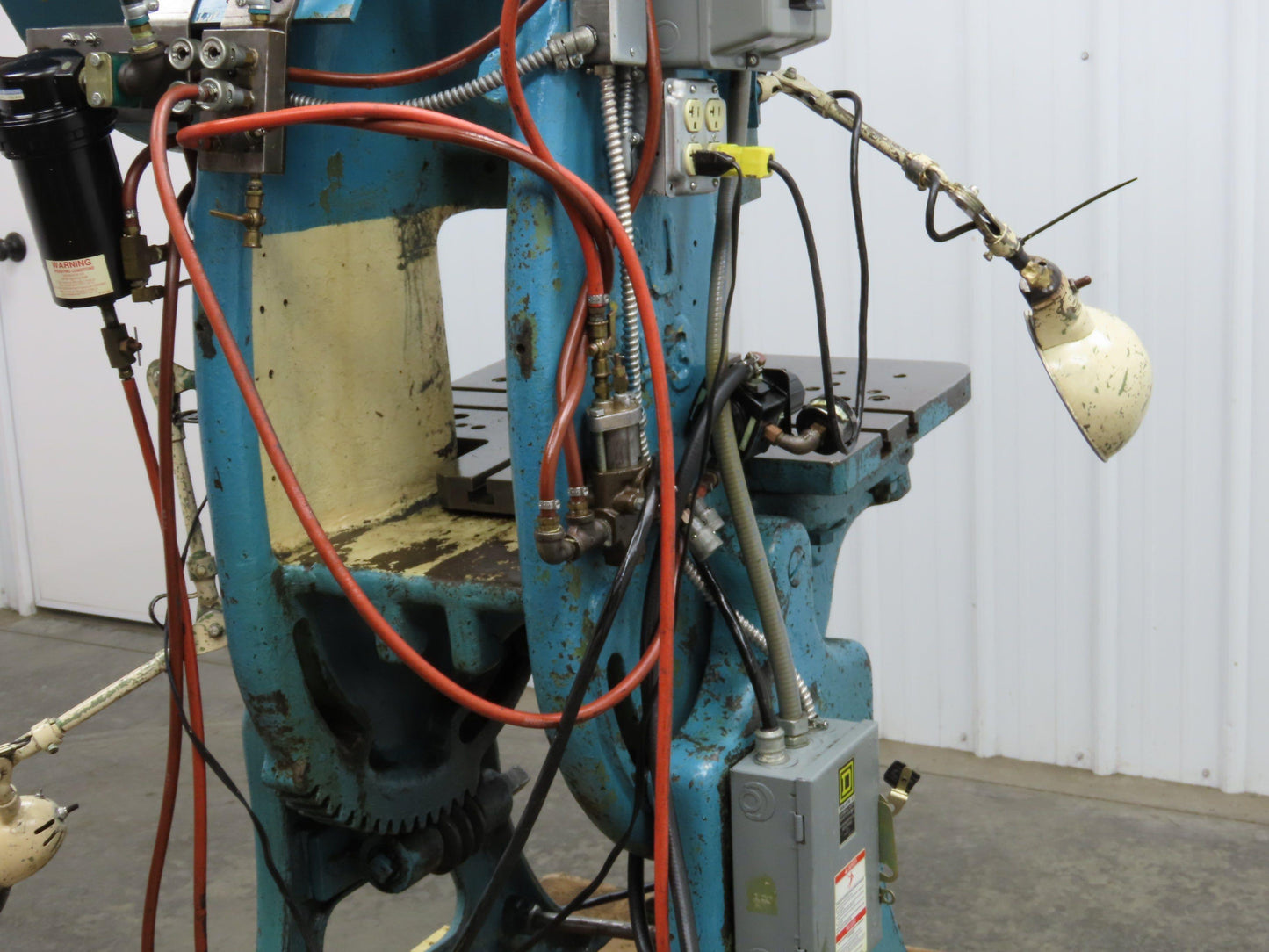 L&J No 3 Mechanical OBI Punch Press 22 Ton 1-3/8" Stroke 63/4" Throat 2Hp 3Ph