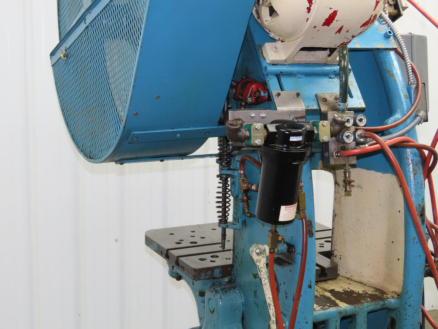 L&J No 3 Mechanical OBI Punch Press 22 Ton 1-3/8" Stroke 63/4" Throat 2Hp 3Ph