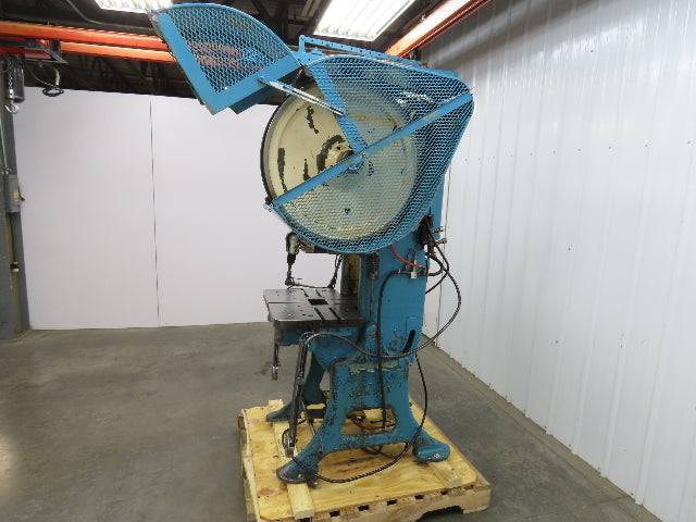 L&J No 3 Mechanical OBI Punch Press 22 Ton 4" Stroke 7" Throat 3Hp 3Ph 220/440V