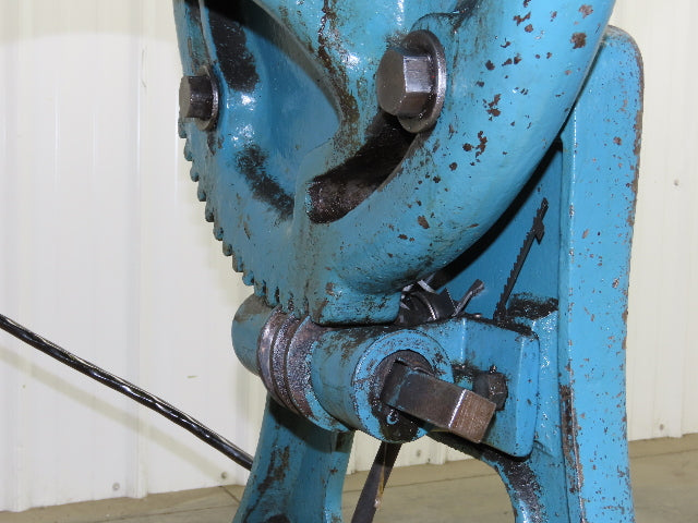 L&J No 3 Mechanical OBI Punch Press 22 Ton 4" Stroke 7" Throat 3Hp 3Ph 220/440V