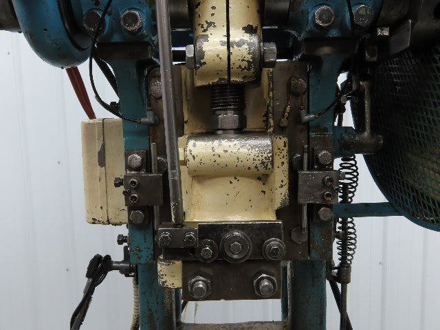 L&J No 3 Mechanical OBI Punch Press 22 Ton 4" Stroke 7" Throat 3Hp 3Ph 220/440V