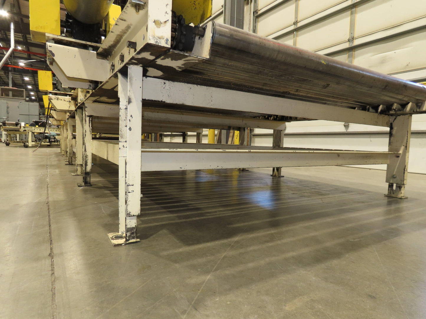 54" Pallet Conveyor 2.5" Roller 1Hp 460V Chain Drive 60 FPM 20' Length