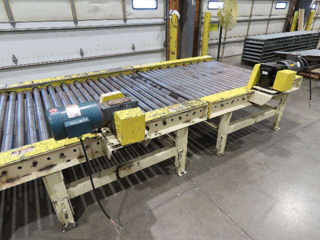 54" Pallet Conveyor 2.5" Roller 1Hp 460V Chain Drive 60 FPM 20' Length