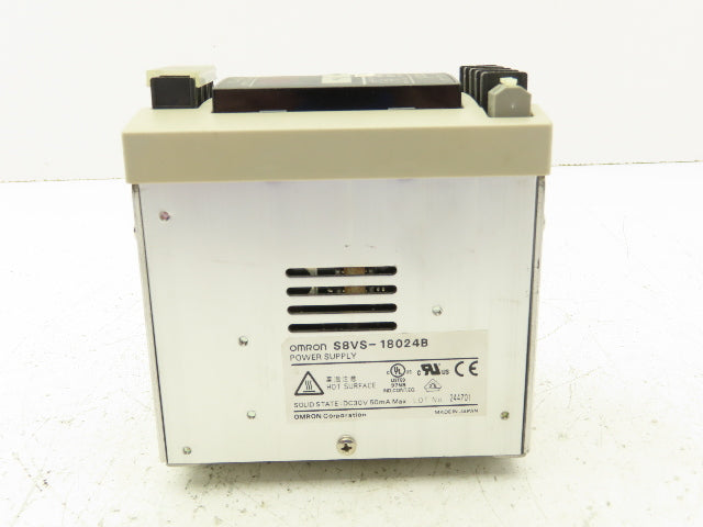 Omron S8VS-18024B Switch Mode Power Supply In 100-240VAC Out 24VDC 7.5A