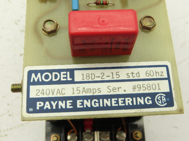 Payne 18D-2-15 SCR Power Control Module 240VAC 15Amps
