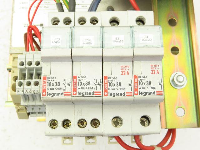 N ergy Control Power Transformer 948va In 230-460V Out 120VAC 4A 24VDC 16A