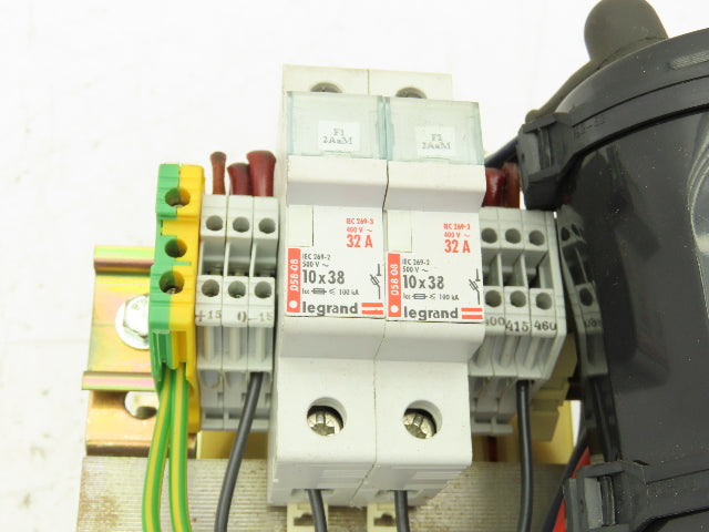 N ergy Control Power Transformer 948va In 230-460V Out 120VAC 4A 24VDC 16A