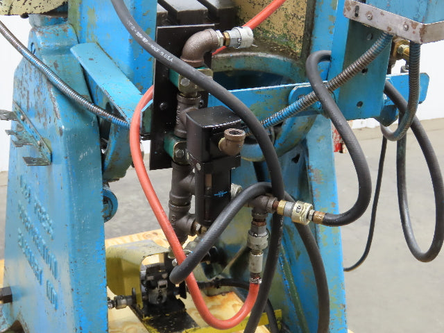 L&J No 2 Mechanical OBI Punch Press 18 Ton 2" Stroke 6-1/2" Throat 230/460V 3Ph