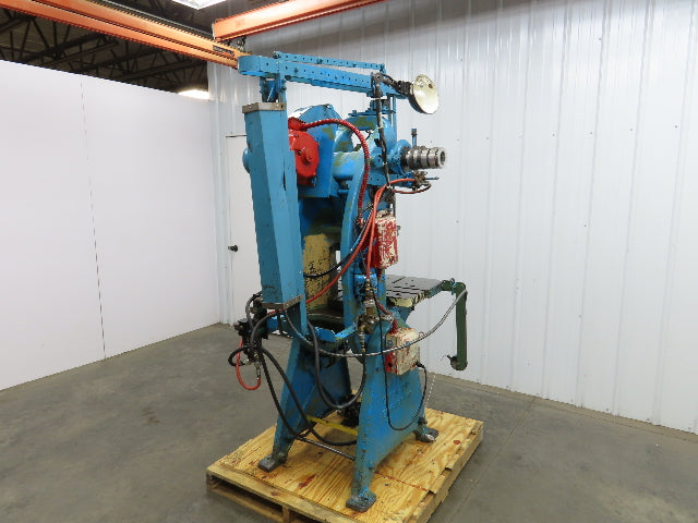 L&J No 2 Mechanical OBI Punch Press 18 Ton 2" Stroke 6-1/2" Throat 230/460V 3Ph