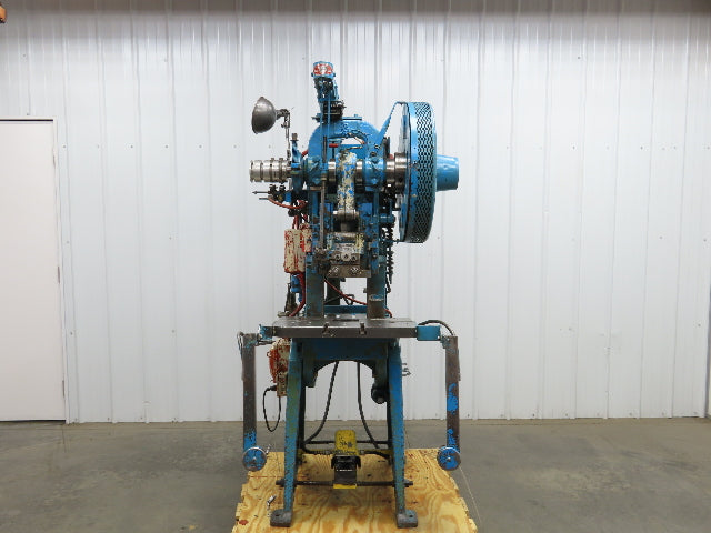 L&J No 2 Mechanical OBI Punch Press 18 Ton 2" Stroke 6-1/2" Throat 230/460V 3Ph
