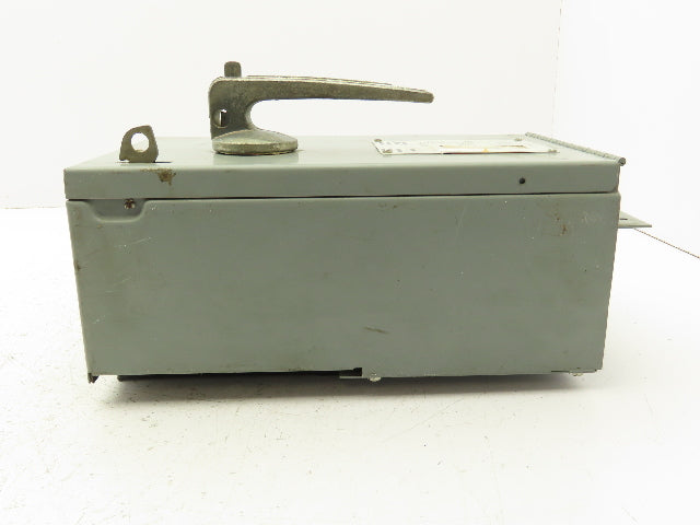 General Electric THP361 Fusible Panelboard Disconnect Switch QMR 30A 600V 3 Pole