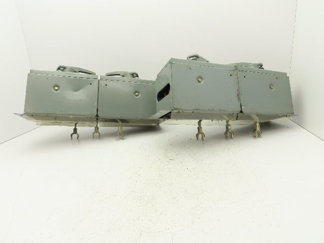 Square D QMB-3603-T Fusible Panelboard Disconnect Switch Twin 30A 600V Lot of 2